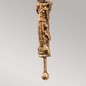 Preview: Elstead Fragment Wandleuchte E27 95cm Blattgold