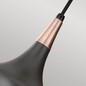 Preview: Elstead Beso Hängeleuchte E27 24cm Dunkle Bronze
