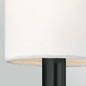 Preview: Elstead Brianna Wandleuchte E14 Schwarz Stahl 36cm