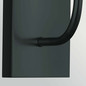 Preview: Elstead Brianna Wandleuchte E14 Schwarz Stahl 36cm