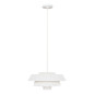 Preview: Elstead Brisbin Hängeleuchte E27 Mattes Weiß