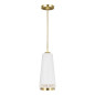 Preview: Elstead Carter Hängeleuchte E27 45cm Mattes Weiß