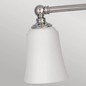 Preview: Elstead Huguenot Lake LED Wandleuchte G9 3-fach Poliertes Chrom IP44