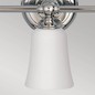 Preview: Elstead Huguenot Lake LED Wandleuchte G9 3-fach Poliertes Chrom IP44