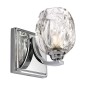 Preview: Elstead Kalli LED Wandleuchte G9 Poliertes Chrom IP44