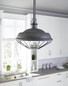 Preview: Elstead Lennex Hängeleuchte E27 Schiefergrau Metall
