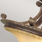 Preview: Elstead Stirling Castle Deckenleuchte E27 2-fach 36cm Britische Bronze