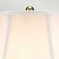 Preview: Elstead Goldthistle Tischleuchte E27 Gold Weiß, Made in UK