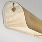 Preview: Elstead Arco LED Pendelleuchte Heritage Messing Heritage Messing