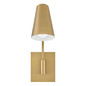 Preview: Elstead Bray Wandleuchte E27 schwenkbar Messing lackiert Stahl 43cm