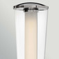 Preview: Elstead Elin LED Bad-Wandleuchte dimmbar IP44 warmweiss 22W Chrom poliert Stahl 58cm