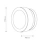 Preview: Elstead Mercer Wand- und Deckenleuchte E14 Mattschwarz Stahl Opalglas 17cm
