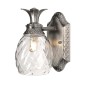 Preview: Elstead Plantation LED Wandleuchte G9 Poliertes antikes Nickel IP44