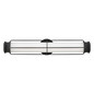 Preview: Elstead Saylor LED Bad-Wandleuchte dimmbar IP44 warmweiss 23,5W Mattschwarz Stahl Opalglas 61cm
