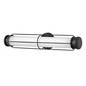 Preview: Elstead Saylor LED Bad-Wandleuchte dimmbar IP44 warmweiss 23,5W Mattschwarz Stahl Opalglas 61cm
