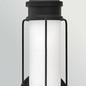 Preview: Elstead Saylor LED Bad-Wandleuchte dimmbar IP44 warmweiss 19W Mattschwarz Stahl Opalglas 43cm