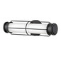 Preview: Elstead Saylor LED Bad-Wandleuchte dimmbar IP44 warmweiss 19W Mattschwarz Stahl Opalglas 43cm