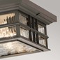 Preview: Elstead Beacon Square Außen-Deckenleuchte E27 2-fach Ältere Bronze IP44 Anti-Meerwasser