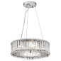 Preview: Elstead Crystal Skye LED Hängeleuchte G9 6-fach Chrom