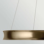 Preview: Elstead Larousse LED Pendelleuchte dimmbar warmweiss 110W Champagnerbronze Stahl Ø100cm