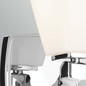 Preview: Elstead Marant LED Bad-Wandleuchte G9 IP44 Chrom poliert Stahl Opalglas 24cm