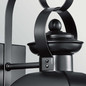 Preview: Elstead Mount Vernon Außenwandleuchte E27 IP44 Schwarz Alu Blasenglas 43cm