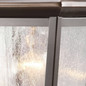 Preview: Elstead Mount Vernon Außenwandleuchte E27 IP44 Altbronze Alu Blasenglas 32cm