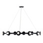 Preview: Elstead Palta Pendelleuchte E14 9-fach Satinschwarz Schwarz