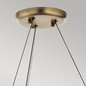 Preview: Elstead Palta Pendelleuchte E14 9-fach Champagnerbronze Champagnergold