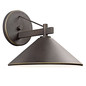 Preview: Elstead Ripley Außenwandleuchte E27 IP44 Altbronze Alu 24cm