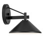 Preview: Elstead Ripley Außenwandleuchte E27 IP44 Schwarz Alu 19cm