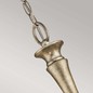 Preview: Elstead Rosalie Kronleuchter E14 5-fach 68cm Sterling Gold