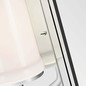 Preview: Elstead Vetivene LED Bad-Wandleuchte G9 IP44 Chrom poliert Stahl Opalglas 31cm