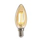 Mobile Preview: Elstead LED Lamps Leuchtmittel E14 10cm Bernsteinfarbenes Glas