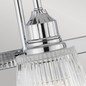 Preview: Elstead Addison LED Wandleuchte G9 3-fach Poliertes Chrom Klar IP44