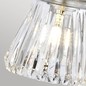 Preview: Elstead Keynes LED Wandleuchte G9 3-fach Poliertes Chrom Klar IP44