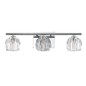 Preview: Elstead Regalia LED Wandleuchte G9 3-fach Poliertes Chrom Klar IP44