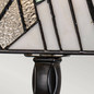 Preview: Elstead Alderley Tischlampe E14 Vintage-Bronze Tiffanyglas