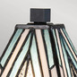 Preview: Elstead Alderley Tischlampe E14 Vintage-Bronze Tiffanyglas klein