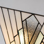 Preview: Elstead Alderley Wandleuchte E14 2-fach Vintage-Bronze Tiffanyglas