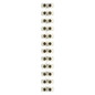 Preview: Emos Lüsterklemme 12-fach 4-6mm² 41A PP Weiß A4102