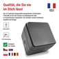 Preview: Emos Schalter Cyklone Wechselschalter IP55 Grau D730422
