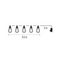 Preview: Emos LED Dekoleuchte 5W IP44 DCPV01