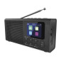 Preview: Emos Radio tragbar Bluetooth DAB+ FM Schwarz E0090