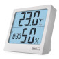 Preview: Emos Digitales Thermometer mit Hygrometer und Wecker E0114N