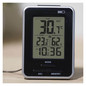 Preview: Emos Digitales Thermometer mit Hygrometer kabelgebundener Sensor Wecker E0121