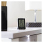 Preview: Emos Digitales Thermometer mit Hygrometer kabelgebundener Sensor Wecker E0121