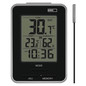 Preview: Emos Digitales Thermometer mit Hygrometer kabelgebundener Sensor Wecker E0121