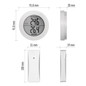 Preview: Emos Digitales Thermometer mit Funk-Sensor bis 80m E0129