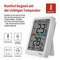 Preview: Emos Digitales Thermometer für Innenraum mit Hygrometer E0558